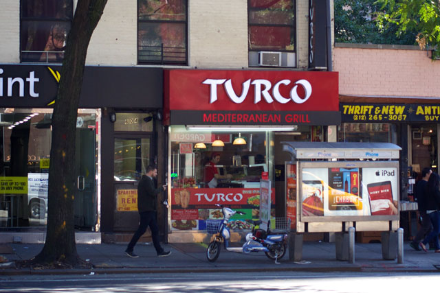 The exterior of Turco