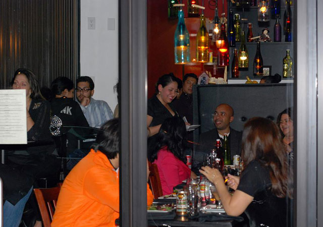 The opening celebrations at Ñaño Bar & Restaurant
