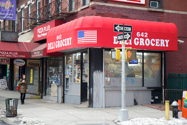The exterior of the reopened 642 Deli Grocery
