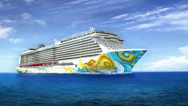 The Norwegian Getaway cruise ship