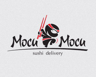 A logo for a business named Mocu Mocu