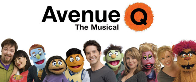 The cast of Avenue Q
