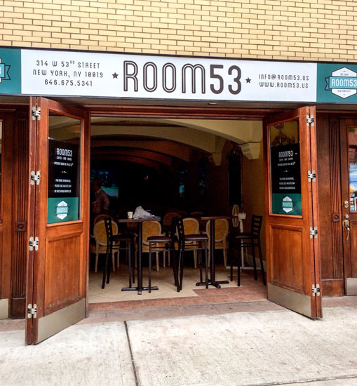 The storefront of Room 53