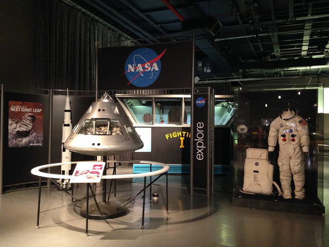 Displays at the Space & Science Festival