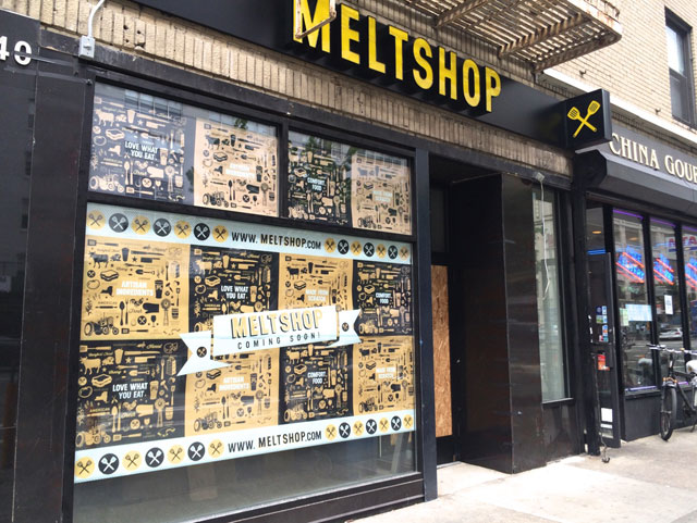 The exterior of the incoming Melt Shop
