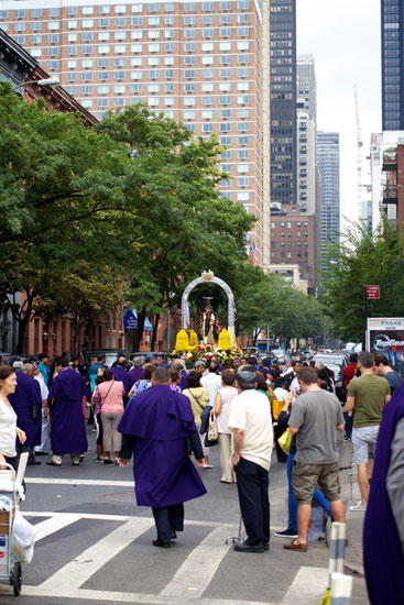 The Señor de los Milagros procession