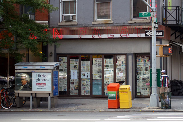 The exterior of Zen Palate with the full signage intact