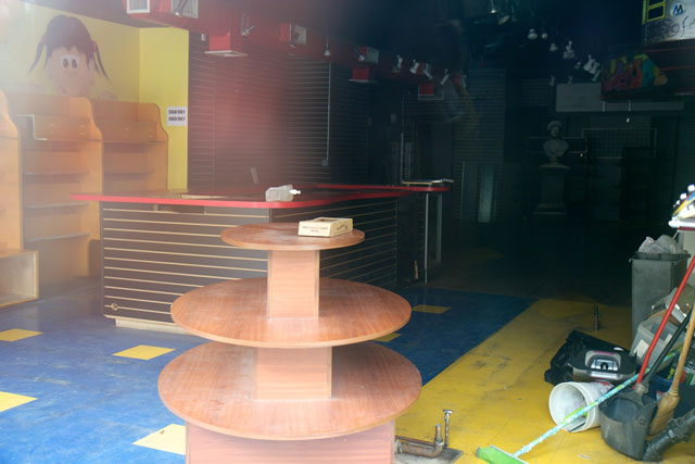 The interior of Video Cafe